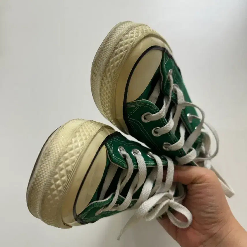 [BUNJANG] Converse Chuck Taylor All Star Low Green Sneakers / 컨버스 척테일러 올스타 로우 그린 230