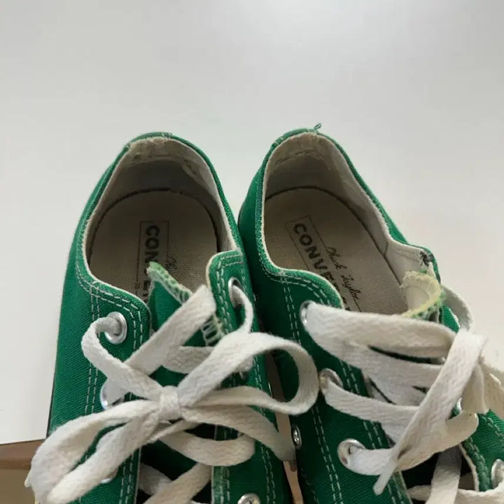 [BUNJANG] Converse Chuck Taylor All Star Low Green Sneakers / 컨버스 척테일러 올스타 로우 그린 230