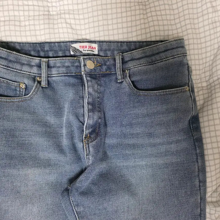 [BUNJANG] TIER JEAN Denim Jeans / 티어 JEAN 데님 청바지