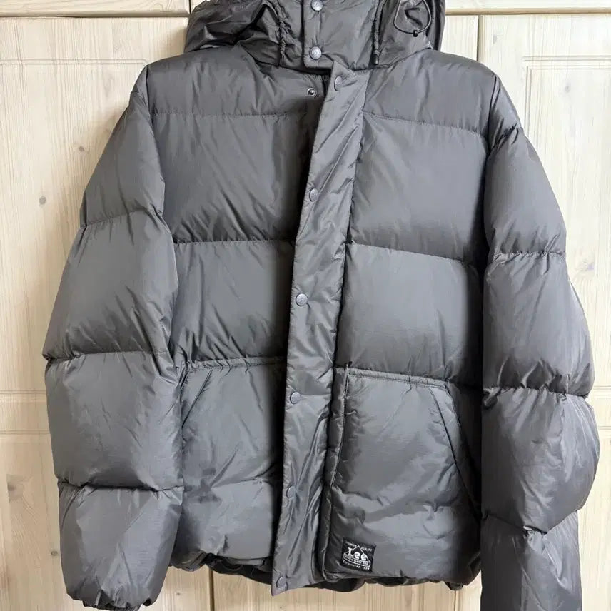 [BUNJANG] LEE Hooded Duty Down Charcoal / LEE 후드 듀티 다운 차콜