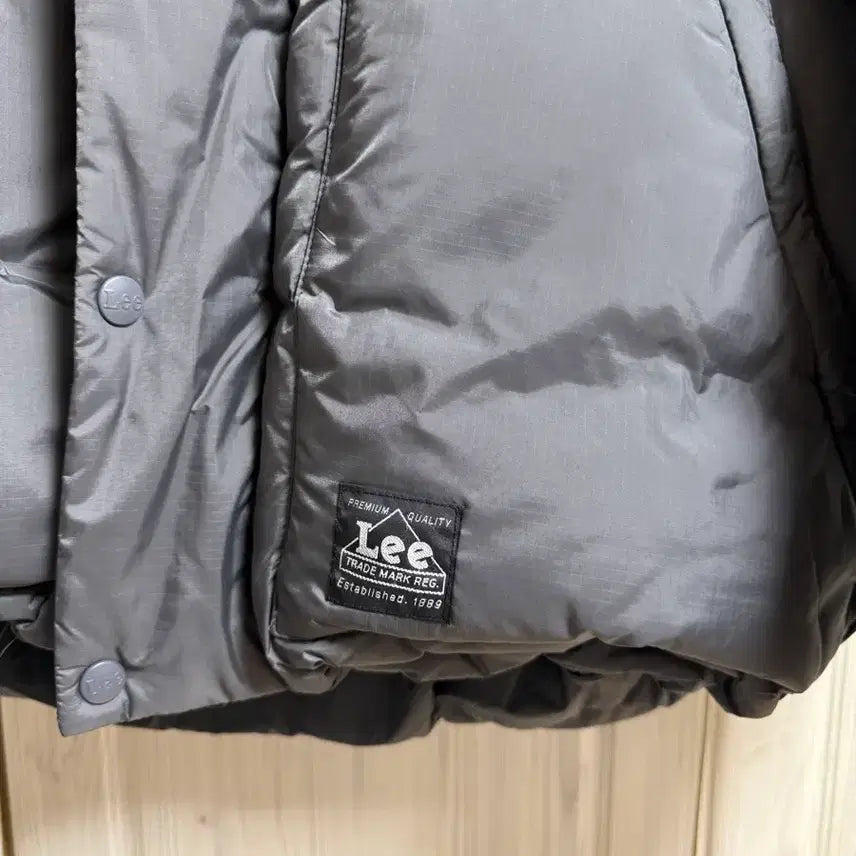 [BUNJANG] LEE Hooded Duty Down Charcoal / LEE 후드 듀티 다운 차콜