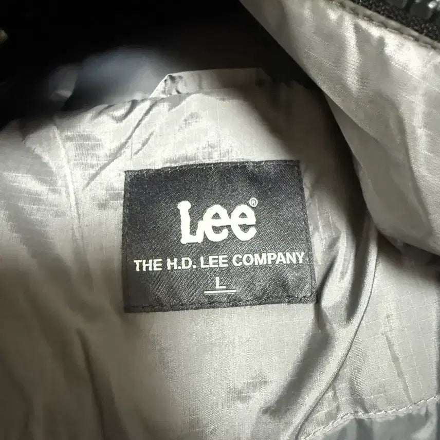 [BUNJANG] LEE Hooded Duty Down Charcoal / LEE 후드 듀티 다운 차콜