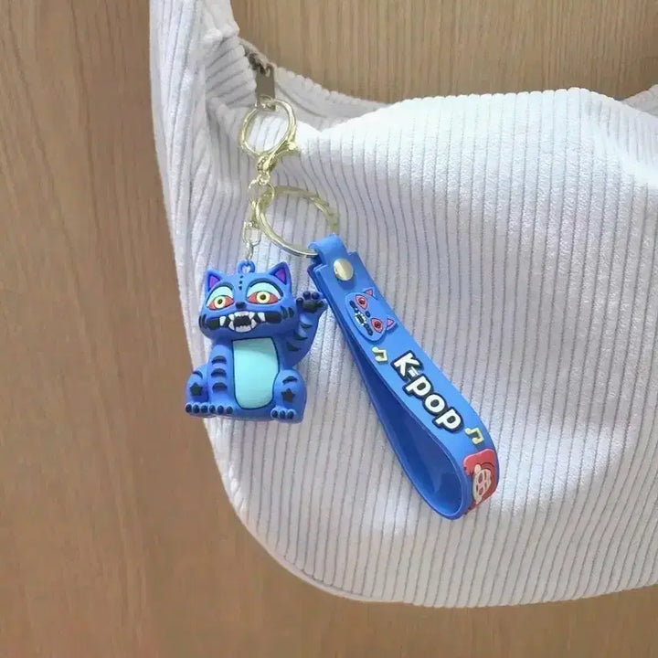 [SOLD OUT] 케이팝 키링 호랑이 캐릭터 키링 가방 키홀더 케데헌 인형 새상품