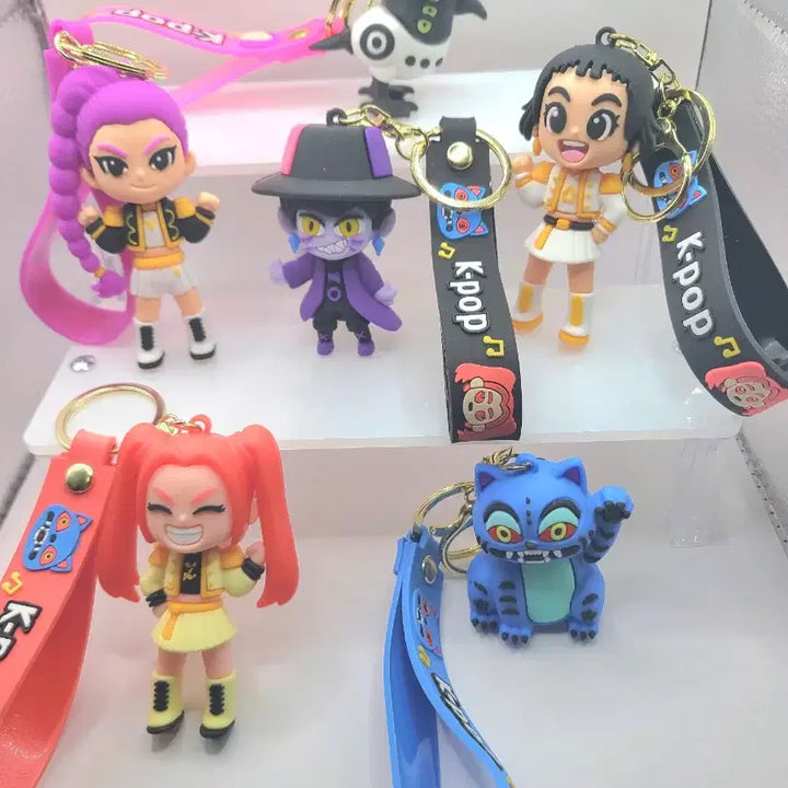 [SOLD OUT] 케이팝 키링 호랑이 캐릭터 키링 가방 키홀더 케데헌 인형 새상품