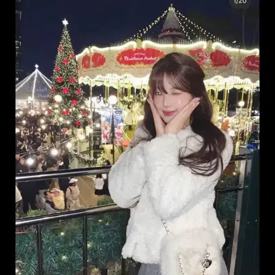 [BUNJANG] The Barnet Mini Fur Bag Chain Bag / 더바넷 미니 퍼백 체인백