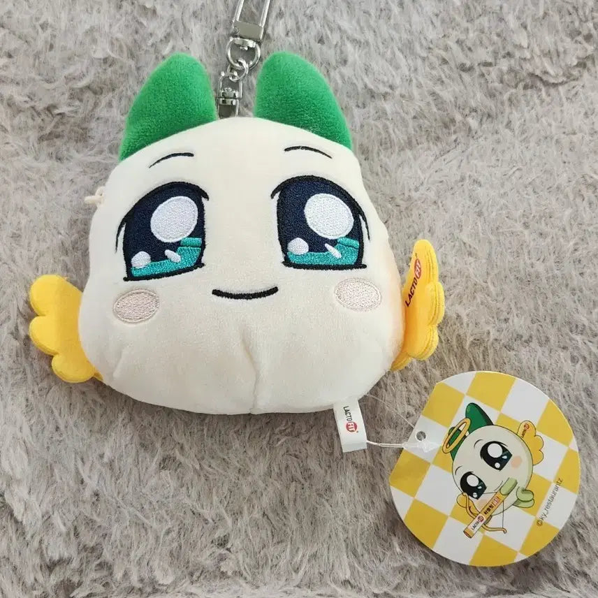 [BUNJANG] Lacto-Fit Gold x Kungya Restaurantz Angel Pouch Keyring / 락토핏 골드 X 쿵야 레스토랑즈 엔젤 파우치 키링