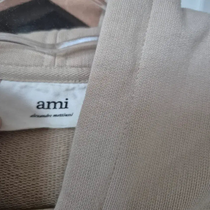 [BUNJANG] BTS Army Small Heart Logo Hoodie Beige XL / 아미 스몰 하트 로고 후드티 베이지 xl