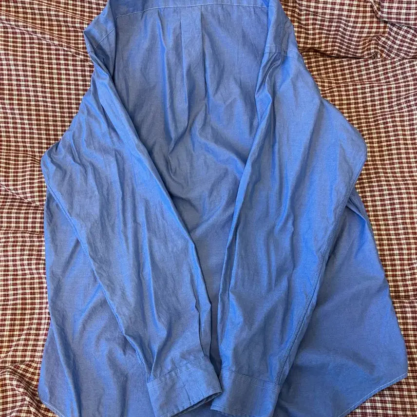 [BUNJANG] Ralph Lauren Blue Long Sleeve Shirt / 랄프로렌셔츠 블루 긴팔
