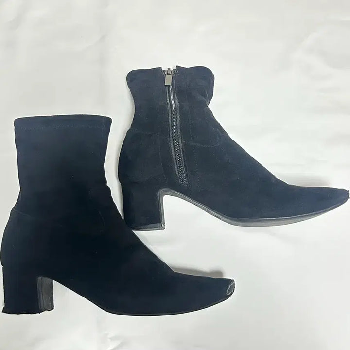 [BUNJANG] Suede Ankle Boots / 여성 스웨이드 앵클부츠