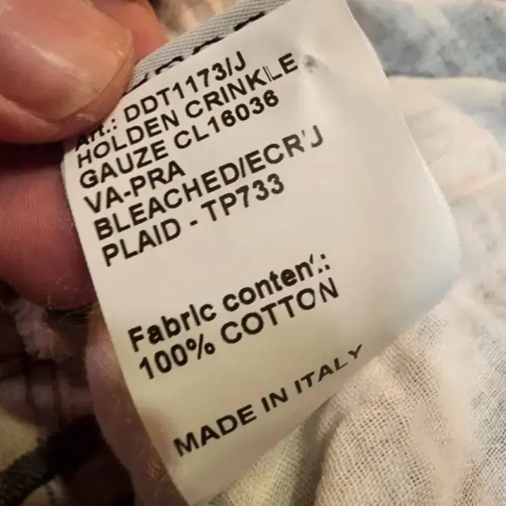 [BUNJANG] R13 Check Shirt / R13 셔츠 판매