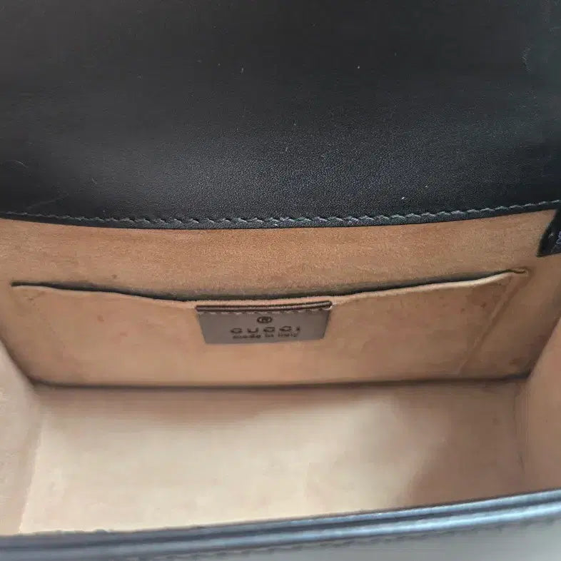 [SOLD OUT] (정품)구찌 실비 미니백 블랙