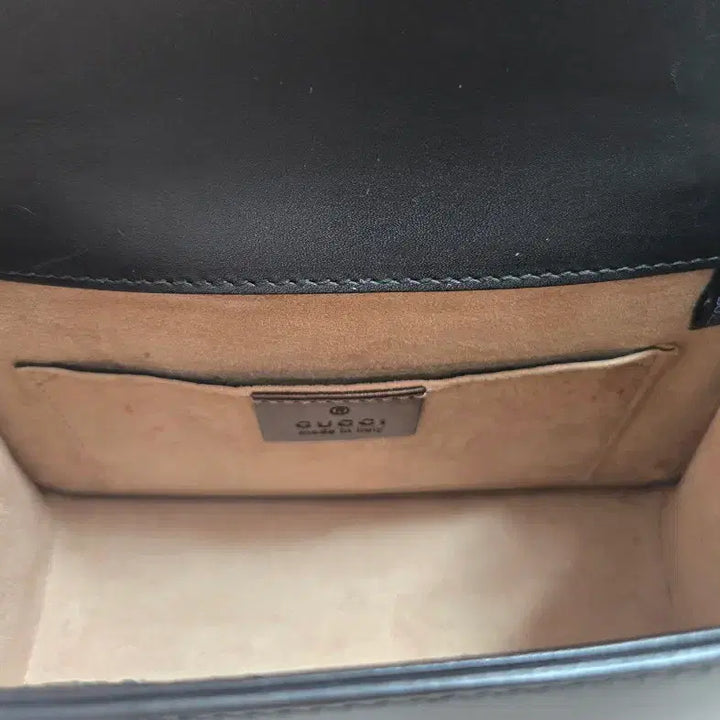 [SOLD OUT] (정품)구찌 실비 미니백 블랙