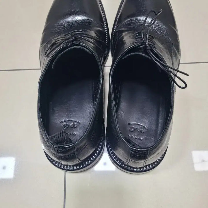 [BUNJANG] Gradus 08 Derby Shoes Black / [245]그라더스 블루처 08 더비슈즈 블랙