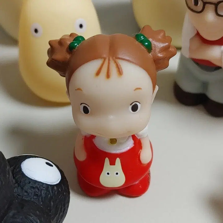 [BUNJANG] Ghibli Totoro Character Finger Puppet Bundle Set / 고전 지브리 토토로 캐릭터 피규어 손가락인형 10개