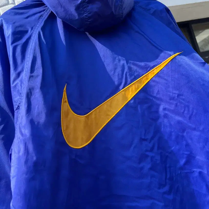 [BUNJANG] Nike Old School Big Swoosh Padded Jacket / 나이키 올드스쿨 빅스우시 돕바 패딩 자켓