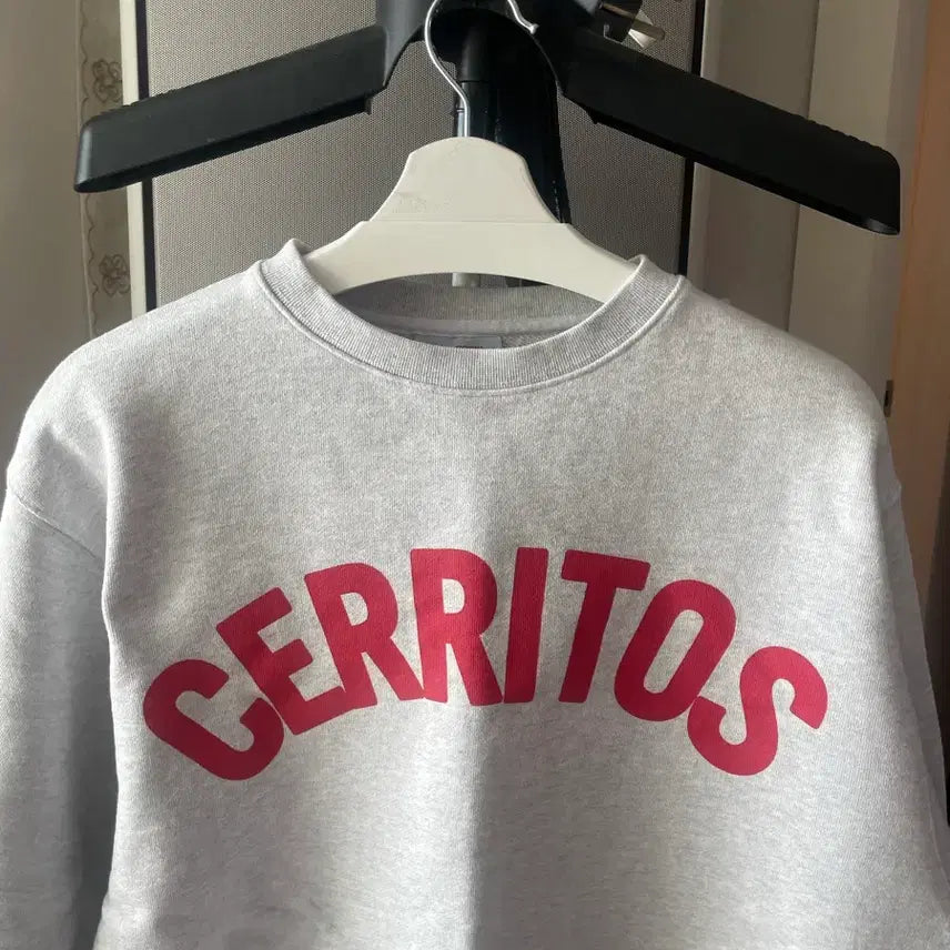 [BUNJANG] Hotel Cerritos Melange Gray Sweatshirt XL / 호텔세리토스 cerritos 멜란지그레이 맨투맨티 XL
