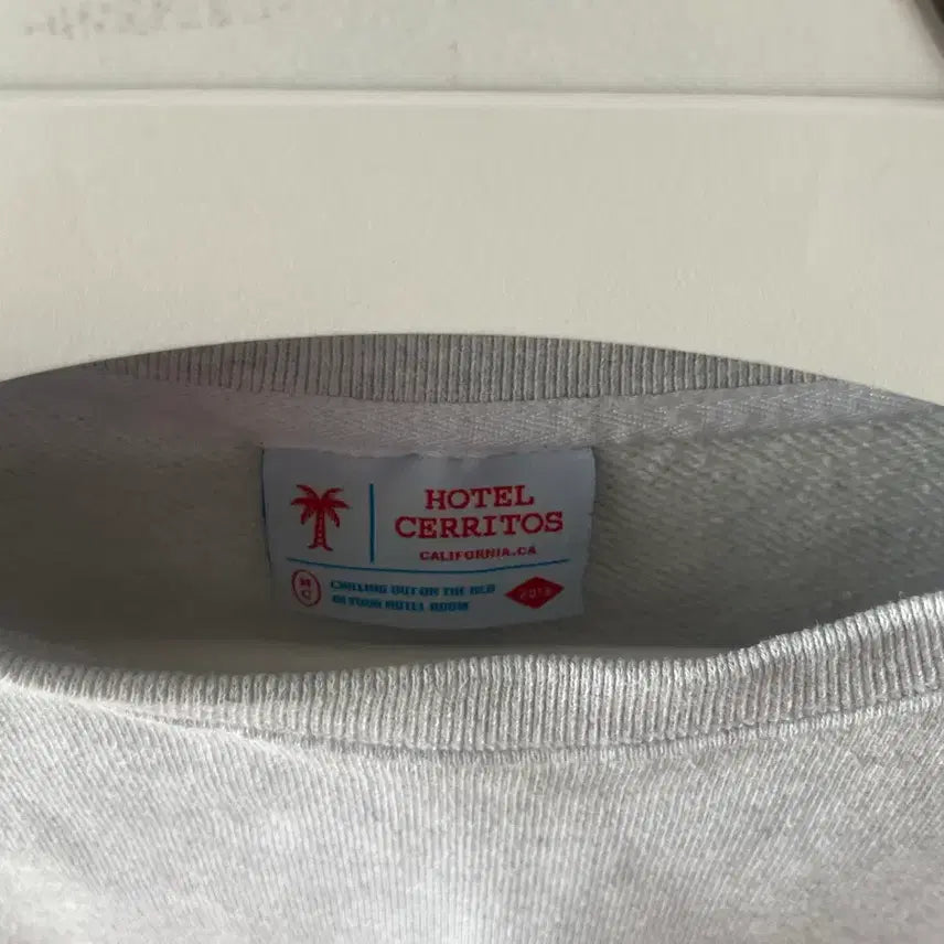 [BUNJANG] Hotel Cerritos Melange Gray Sweatshirt XL / 호텔세리토스 cerritos 멜란지그레이 맨투맨티 XL