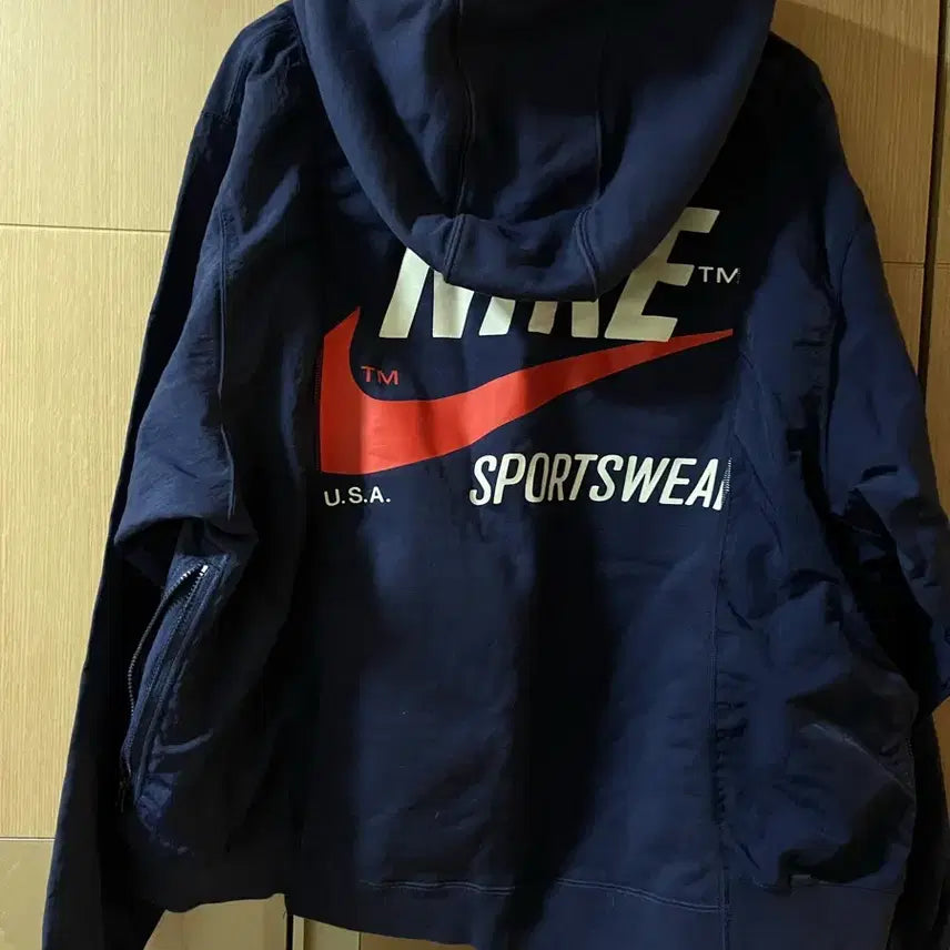 [BUNJANG] Nike NSW BRS Hoodie Midnight Navy / 나이키 NSW 후드 BRS 미드나잇 네이비 M 팝니다