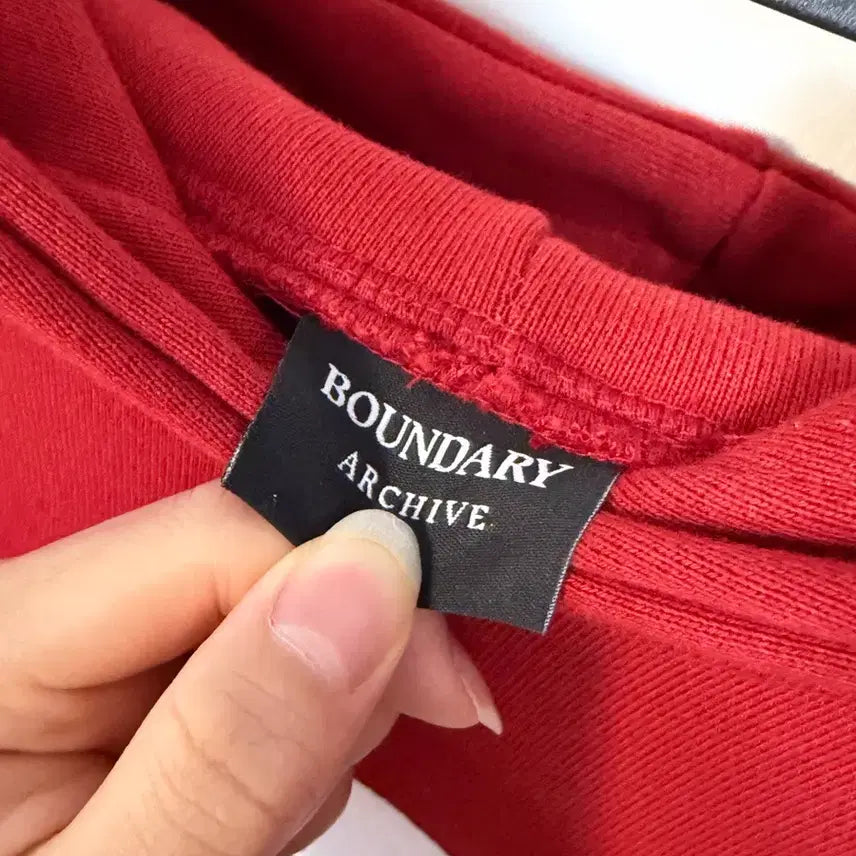 [BUNJANG] Boundary Hoodie / (원가 129,000)한번도 안입은 바운더리 후드티 팔아요!