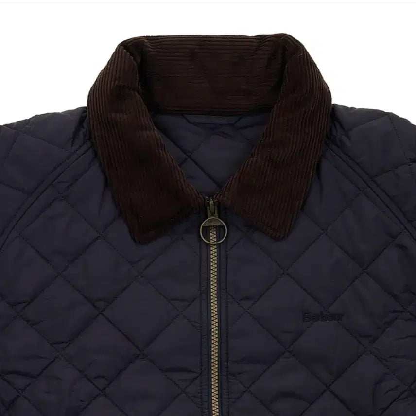 [BUNJANG] Barbour Quilted Jacket - Navy, M / 바버 퀼티드 자켓 m