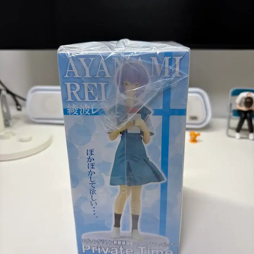 [BUNJANG] Evangelion Rei Asuka Private Time Figure / 에반게리온 프라이빗 타임 레이 교복 아스카 앞치마 피규어