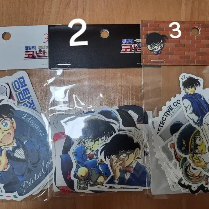 [BUNJANG] Detective Conan 30th Anniversary Sticker Set / 명탐정 코난 스티커 세트 30주년