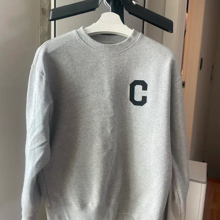 [BUNJANG] Covernat Gray Men's Sweatshirt M / 커버낫 그레이 맨투맨 M