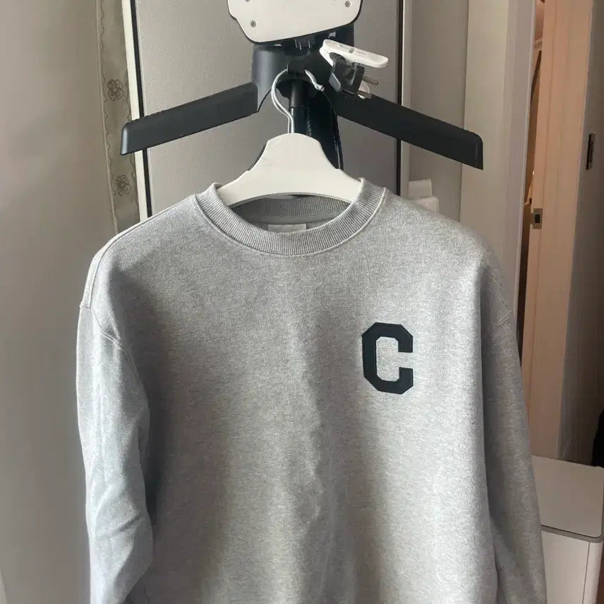 [BUNJANG] Covernat Gray Men's Sweatshirt M / 커버낫 그레이 맨투맨 M