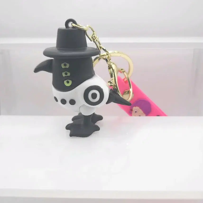 [BUNJANG] K-Pop K-Day Hunter Kkachi Character Keyring Bag Keyholder Doll / 케이팝 케데헌  키링 까치 캐릭터 키링 가방 키홀더 인형 새상품