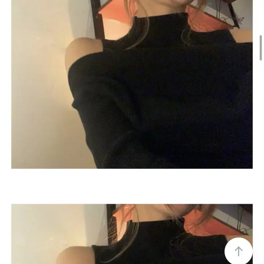 [BUNJANG] Objetest Onze Off-Shoulder Knit / 오브제스트 온즈 오프숄더 니트