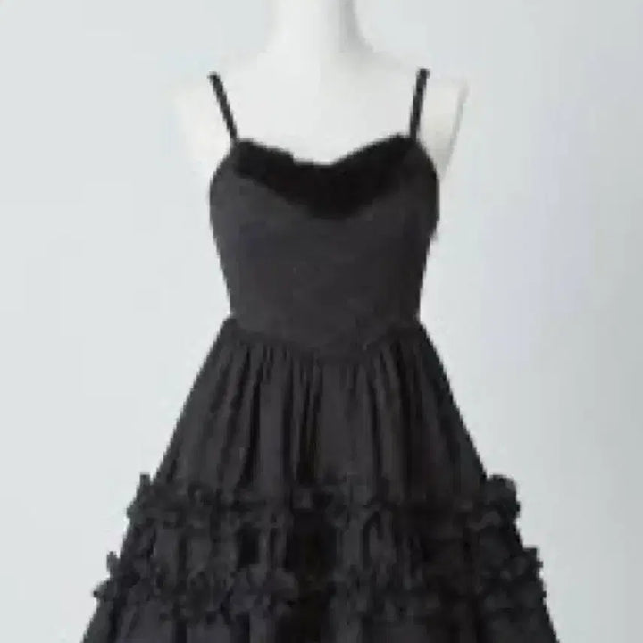 [BUNJANG] Me roir Front Fur Jacquard Dress / Me roir(미로와르)  프런트 퍼 자카드 원피스 파티룩 로리타 지뢰계