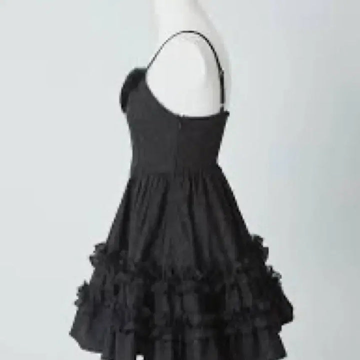 [BUNJANG] Me roir Front Fur Jacquard Dress / Me roir(미로와르)  프런트 퍼 자카드 원피스 파티룩 로리타 지뢰계