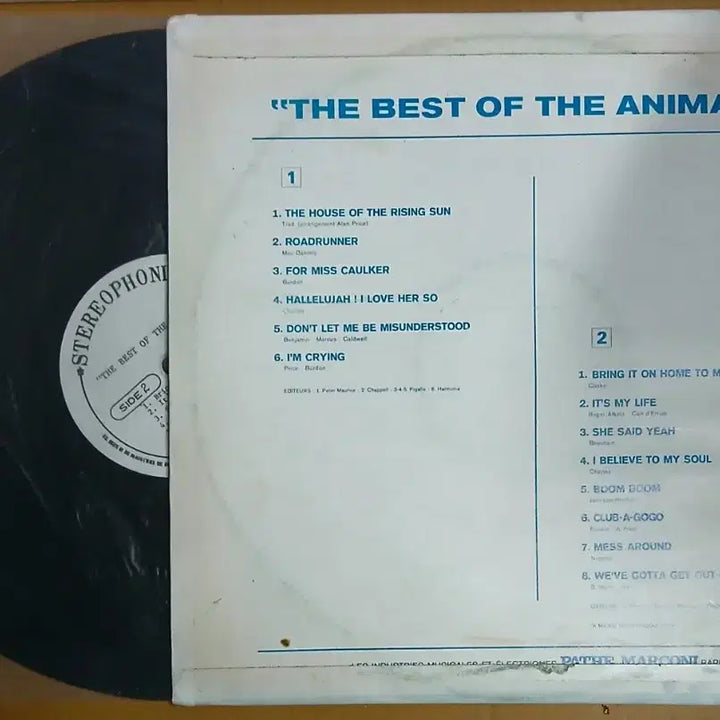 [BUNJANG] The Animals LP Record / (영상) 팝송 더 애니멀스 LP