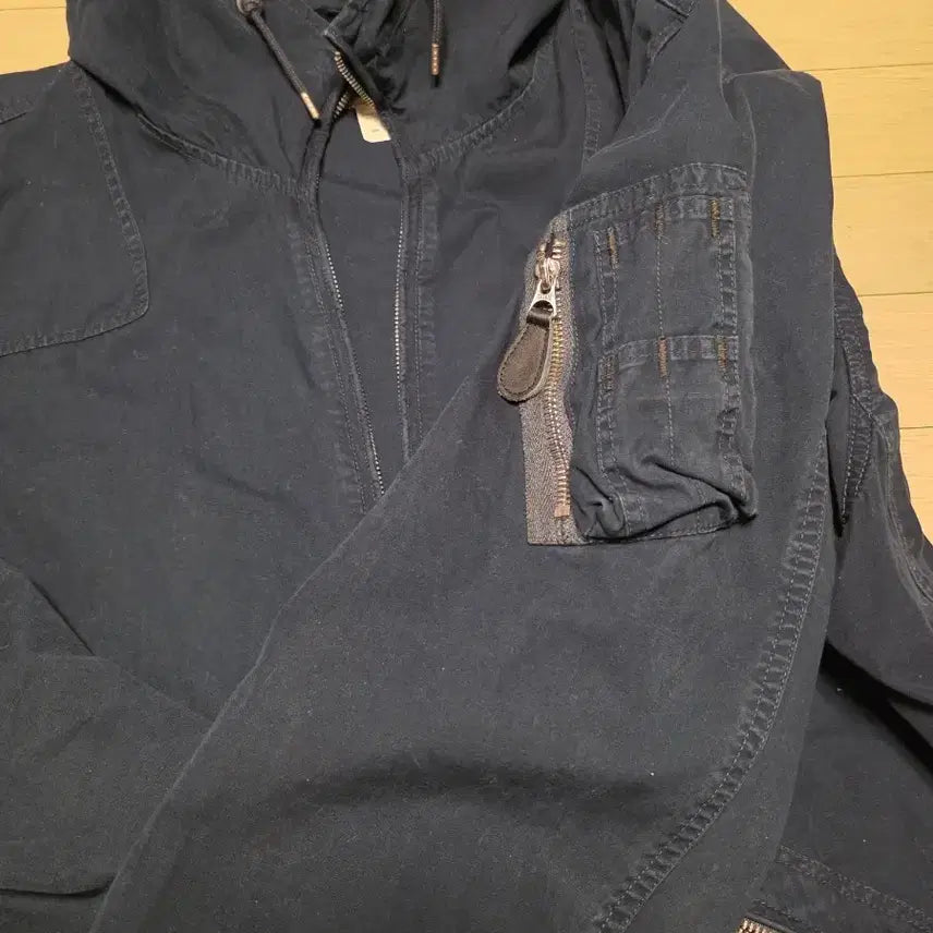 [BUNJANG] RRL Indigo Dyeing Aircraft Jacket XXL / RRL랄프로렌 / 인디고 다잉 에어크레프트 자켓 / XXL