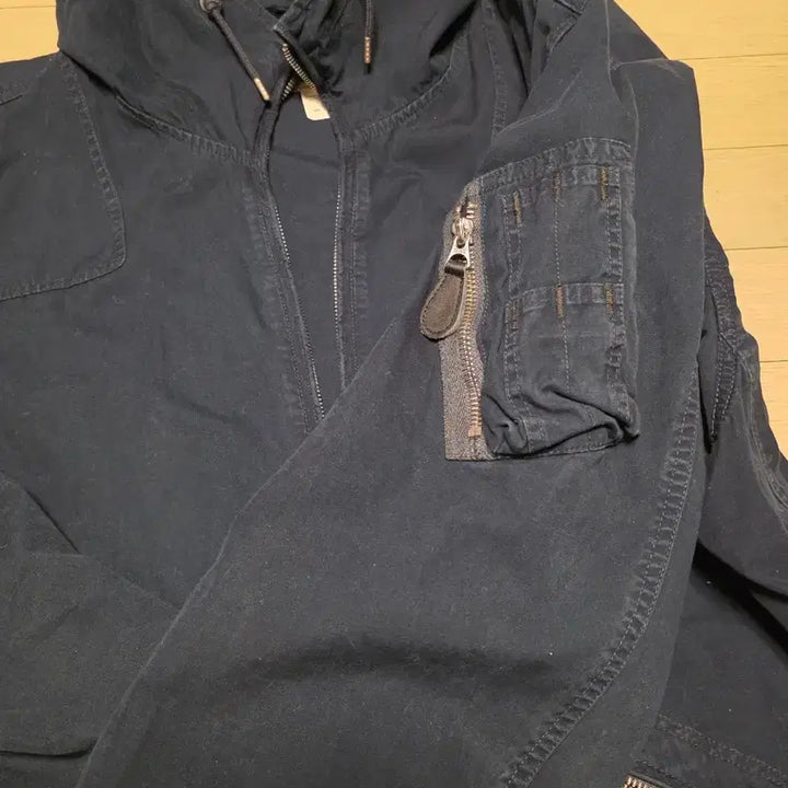[BUNJANG] RRL Indigo Dyeing Aircraft Jacket XXL / RRL랄프로렌 / 인디고 다잉 에어크레프트 자켓 / XXL
