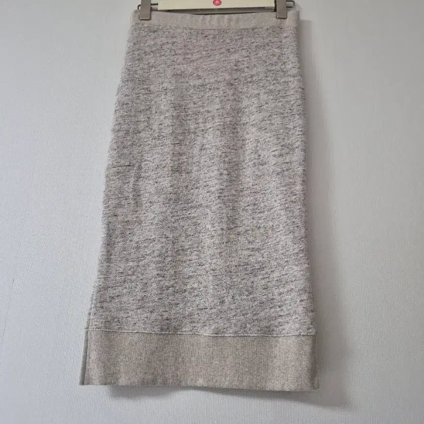 [BUNJANG] Athe Vanessa Bruno Grey H-Line Midi Skirt / [아떼바네사부르노]회색 밴딩 H라인 스커트(허리27)