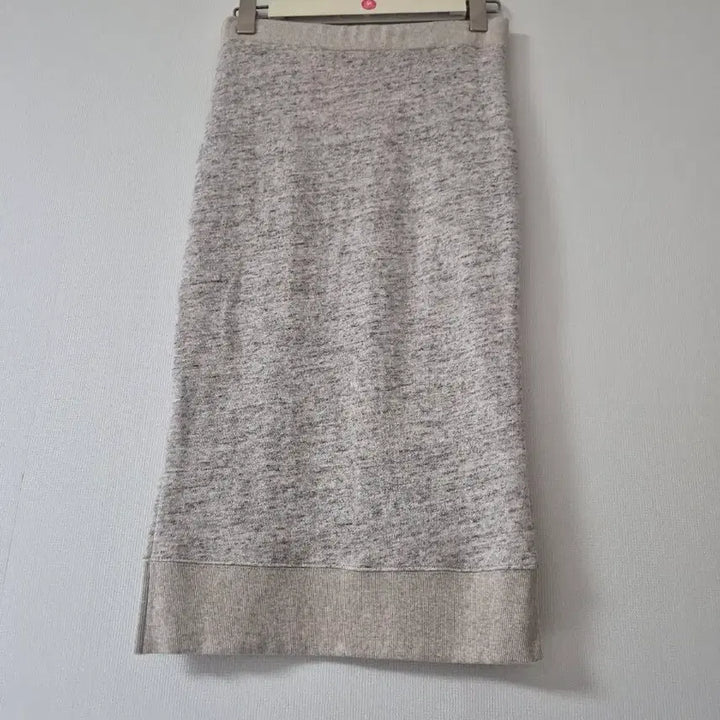 [BUNJANG] Athe Vanessa Bruno Grey H-Line Midi Skirt / [아떼바네사부르노]회색 밴딩 H라인 스커트(허리27)