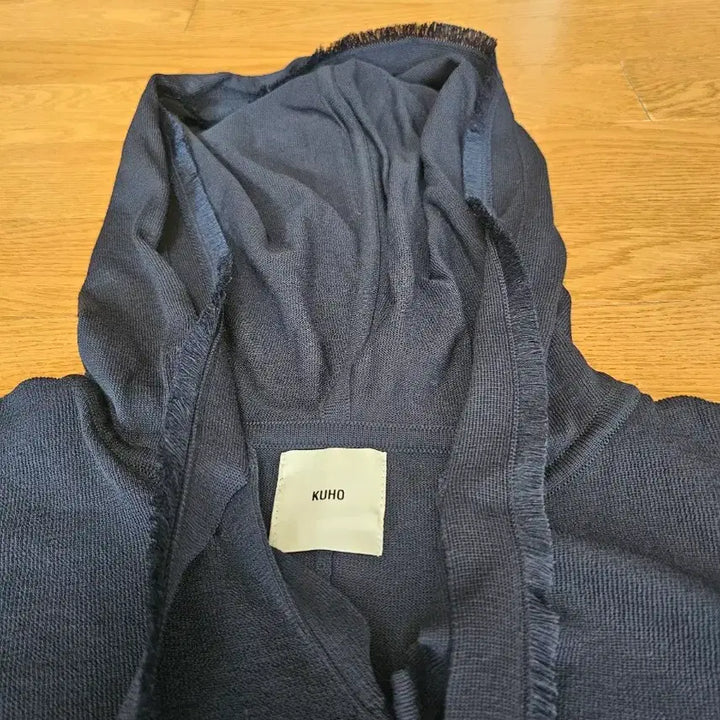 [BUNJANG] Kuho Hooded Knit Pullover / (새상품) 구호 후드 니트풀오버