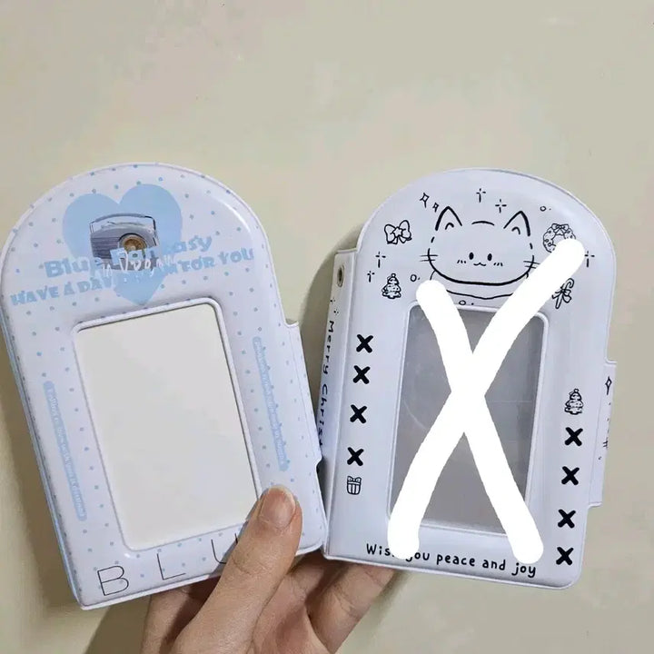 [BUNJANG] Unbranded Cat Collect Book Binder / 1단 콜북 포카 바인더 고양이 콜북 콜렉트북