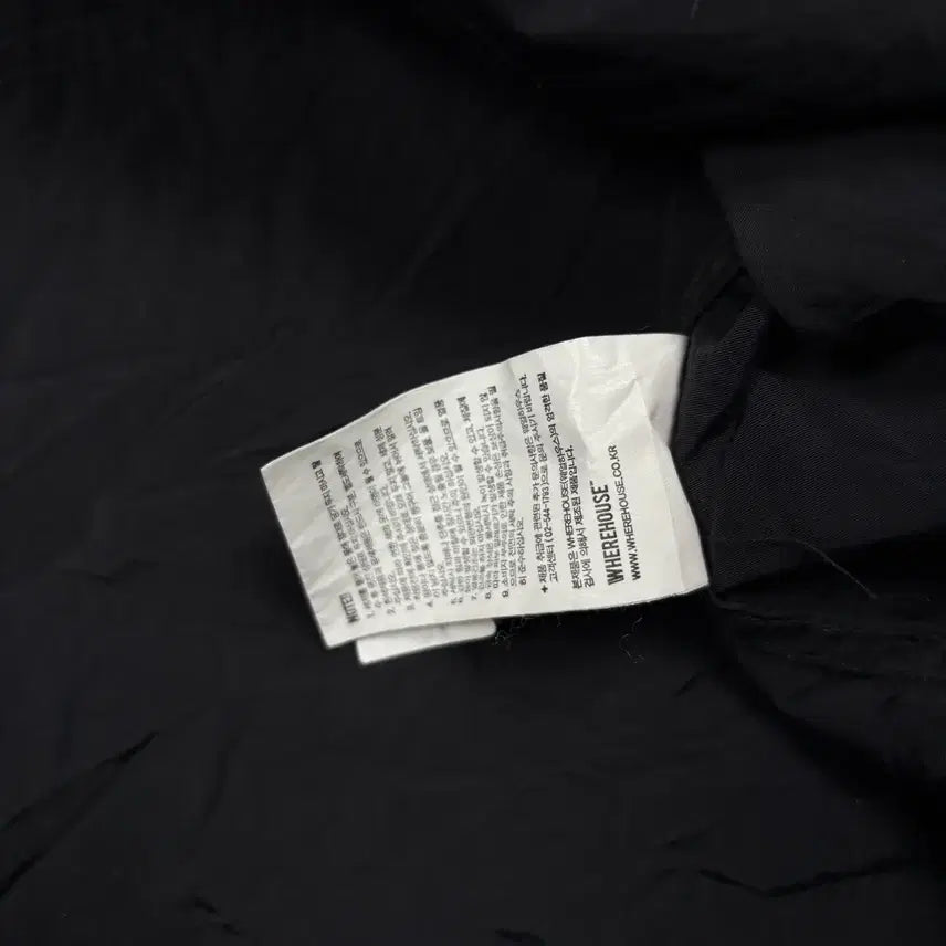 [BUNJANG] Espionage Black Windbreaker / 에스피오나지 블랙컬러 바람막리