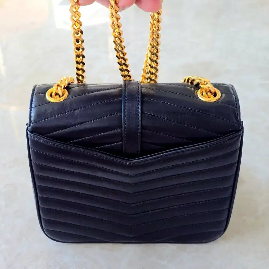[BUNJANG] Saint Laurent Sylvie Chain Bag (Full Package) / 생로랑 쉴피스 체인백 (풀박스 새상품)