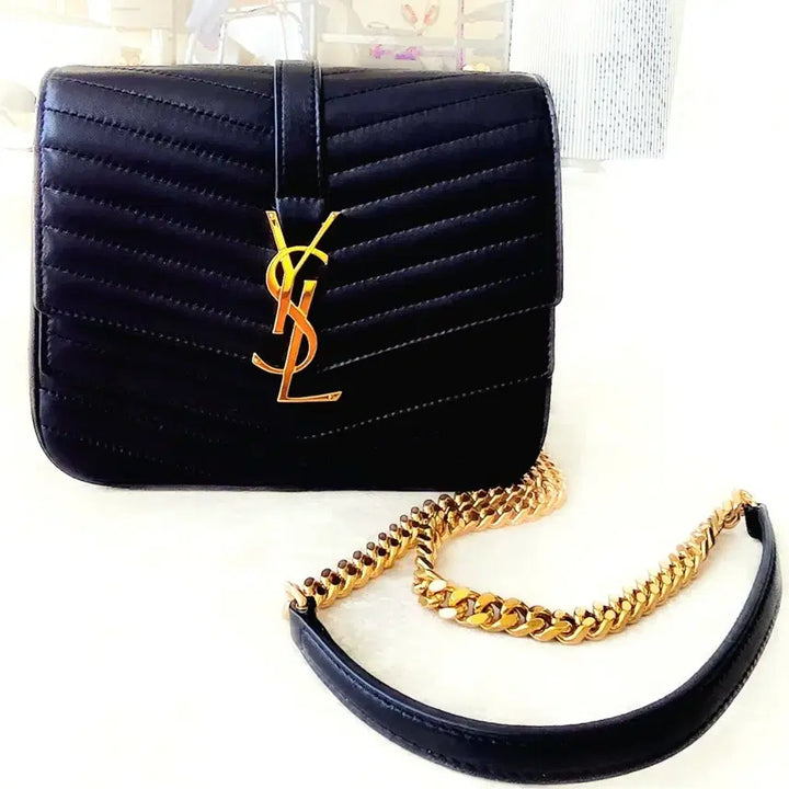 [BUNJANG] Saint Laurent Sylvie Chain Bag (Full Package) / 생로랑 쉴피스 체인백 (풀박스 새상품)