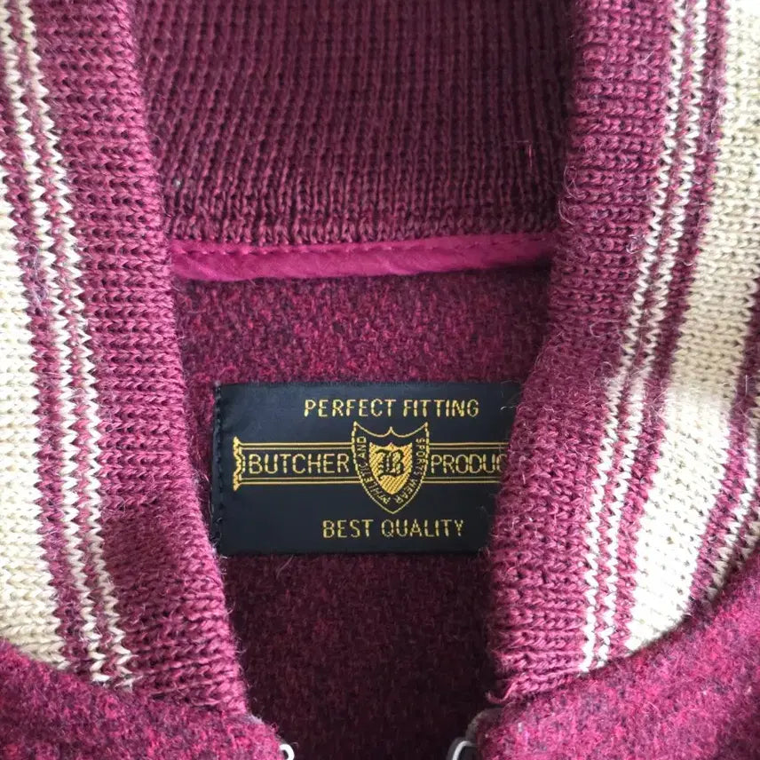 [BUNJANG] Butcher Products Varsity Jacket 38 / 부처프로덕츠 바시티자켓 38 타임원클로딩 엣라코 엣라스트 BUTCHER