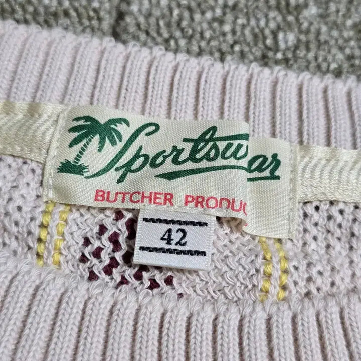 [BUNJANG] 부처프로덕츠 패턴니트 42 타임원클로딩 엣라코 엣라스트 BUTCHER / 부처프로덕츠 패턴니트 42 타임원클로딩 엣라코 엣라스트 BUTCHER
