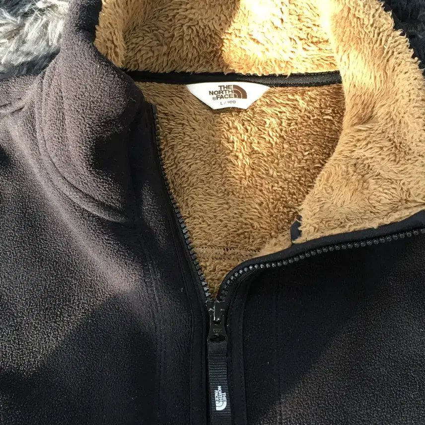 [BUNJANG] Tutti North Face Fleece Jacket / 투티/0221 노스페이스 기모 후리스 화이트라벨 배색안감