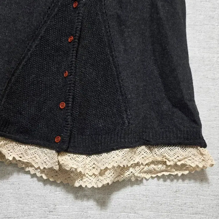 [BUNJANG] Black Knit Vest / 니트 조끼 블랙