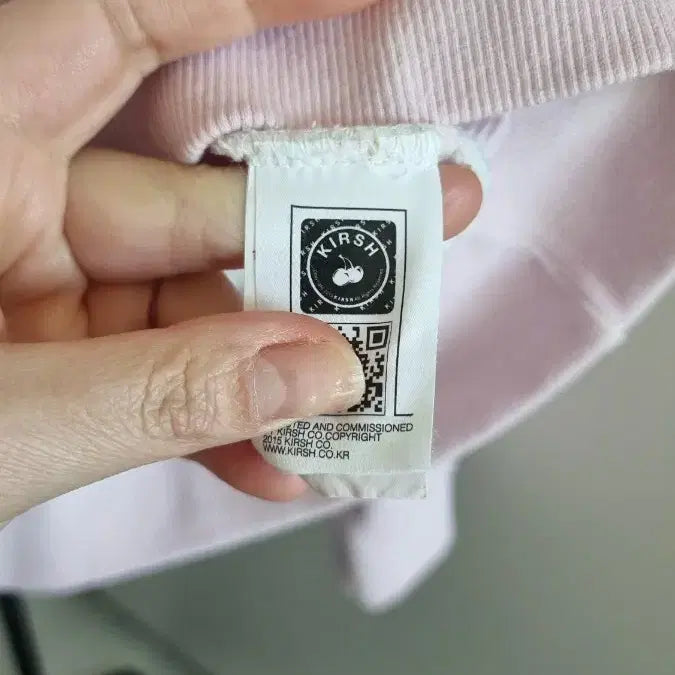 [BUNJANG] Kirsh Pink Terry Cloth Sweatshirt / 키르시 1사이즈 핑크 쭈리맨투맨