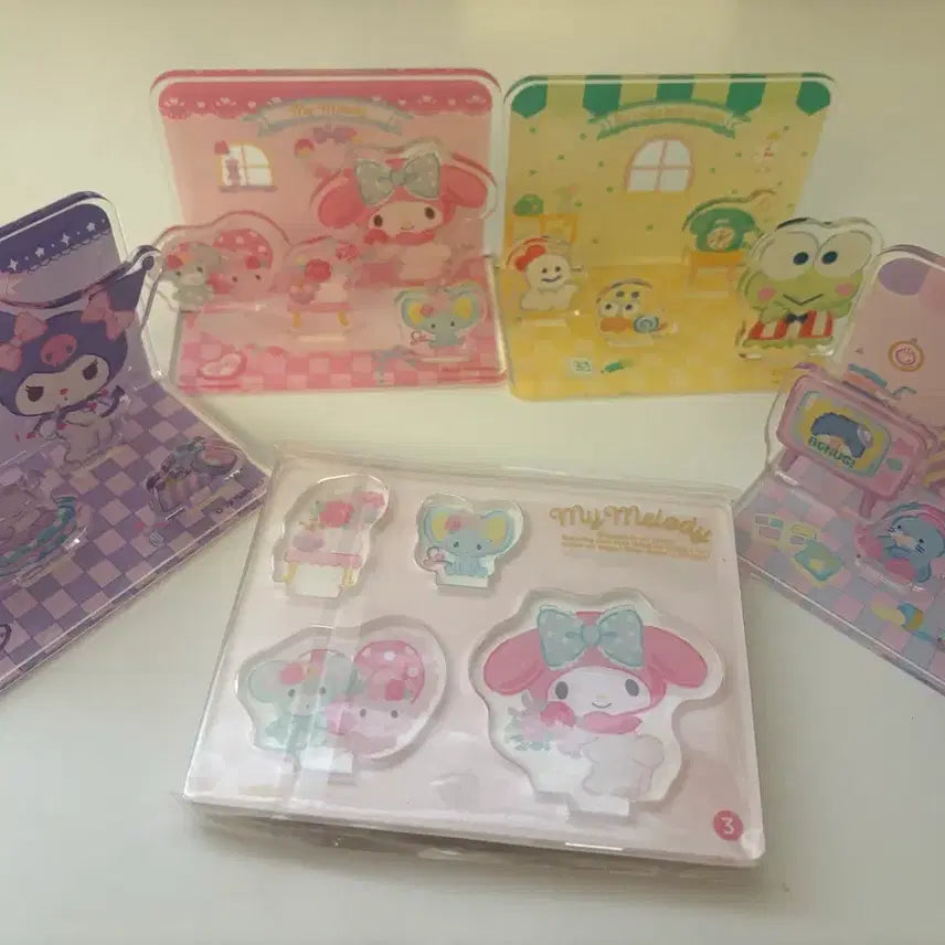 [BUNJANG] Sanrio Acrylic Stand Bundle Set / 산리오 아크릴 스텐드 일괄