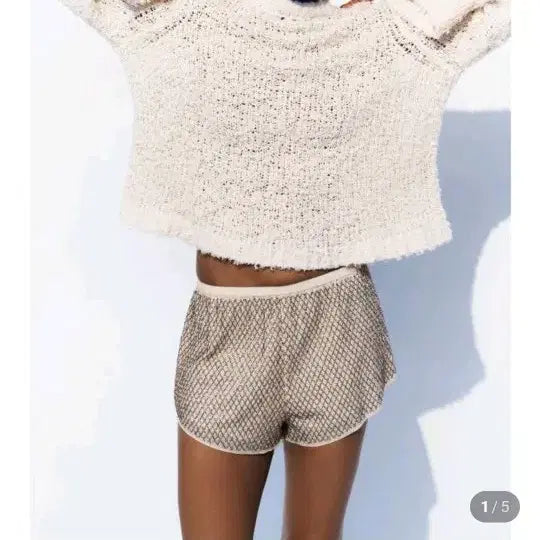 [BUNJANG] ZARA Textured Boucle Sweater Knit / 자라 텍스처 부클 스웨터 니트