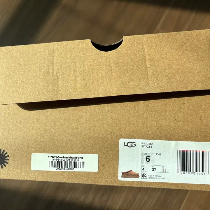 [BUNJANG] UGG Tazz 2 Chestnut 230mm Slippers / 어그 타즈2 230 체스트넛